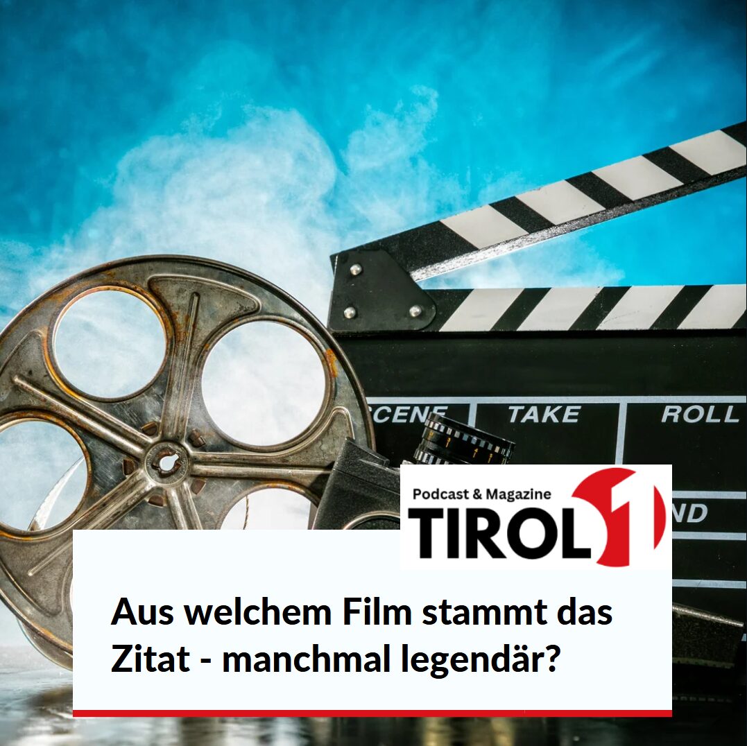 Aus welchem Film stammt das Zitat - manchmal legendär?
