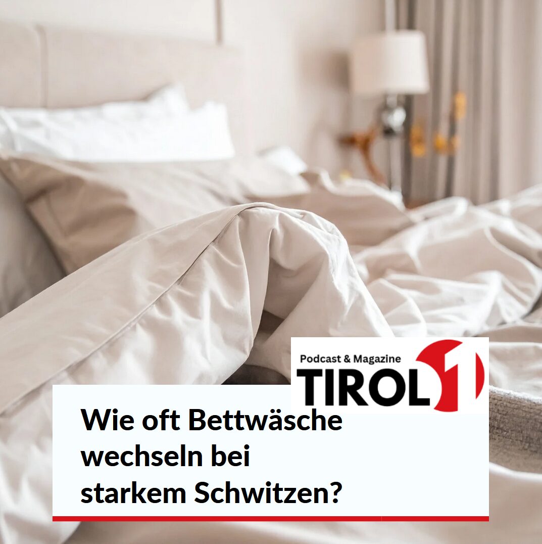 Wie oft Bettwäsche wechseln bei starkem Schwitzen?