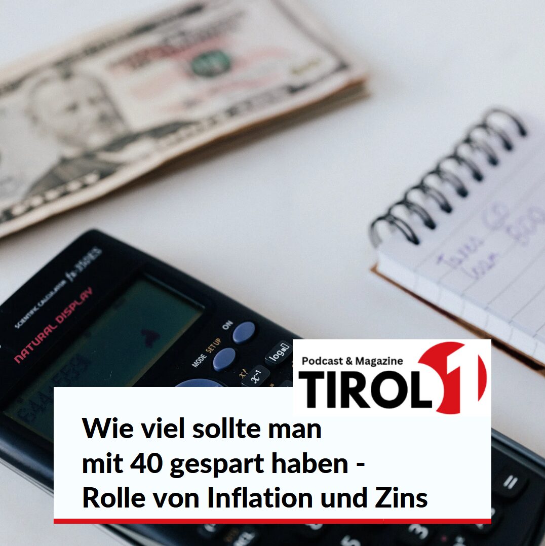 Wie viel sollte man mit 40 gespart haben - Rolle von Inflation und Zins