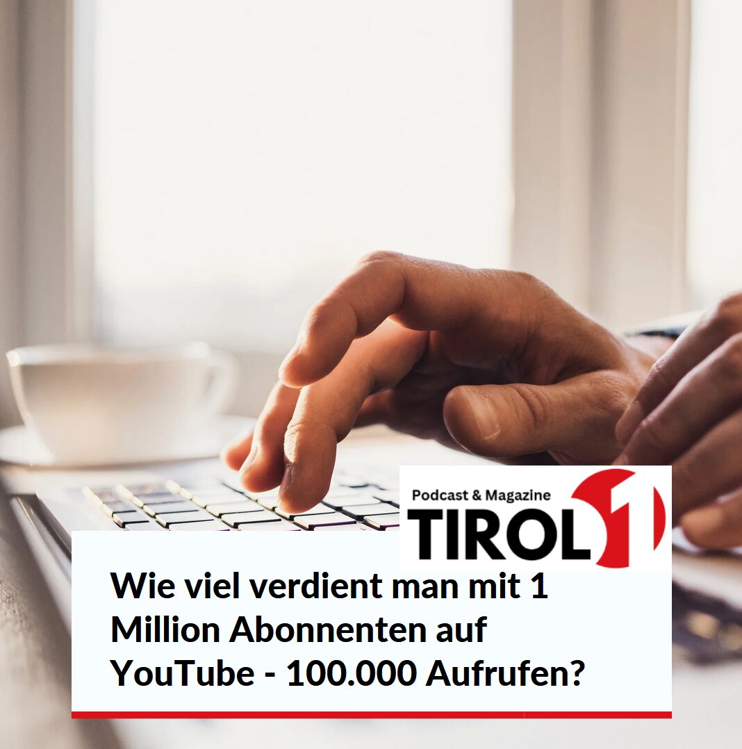 Wie viel verdient man mit 1 Million Abonnenten auf YouTube - 100.000 Aufrufen? Wie viel verdient man mit 1 Million Abonnenten auf YouTube - 100.000 Aufrufen?