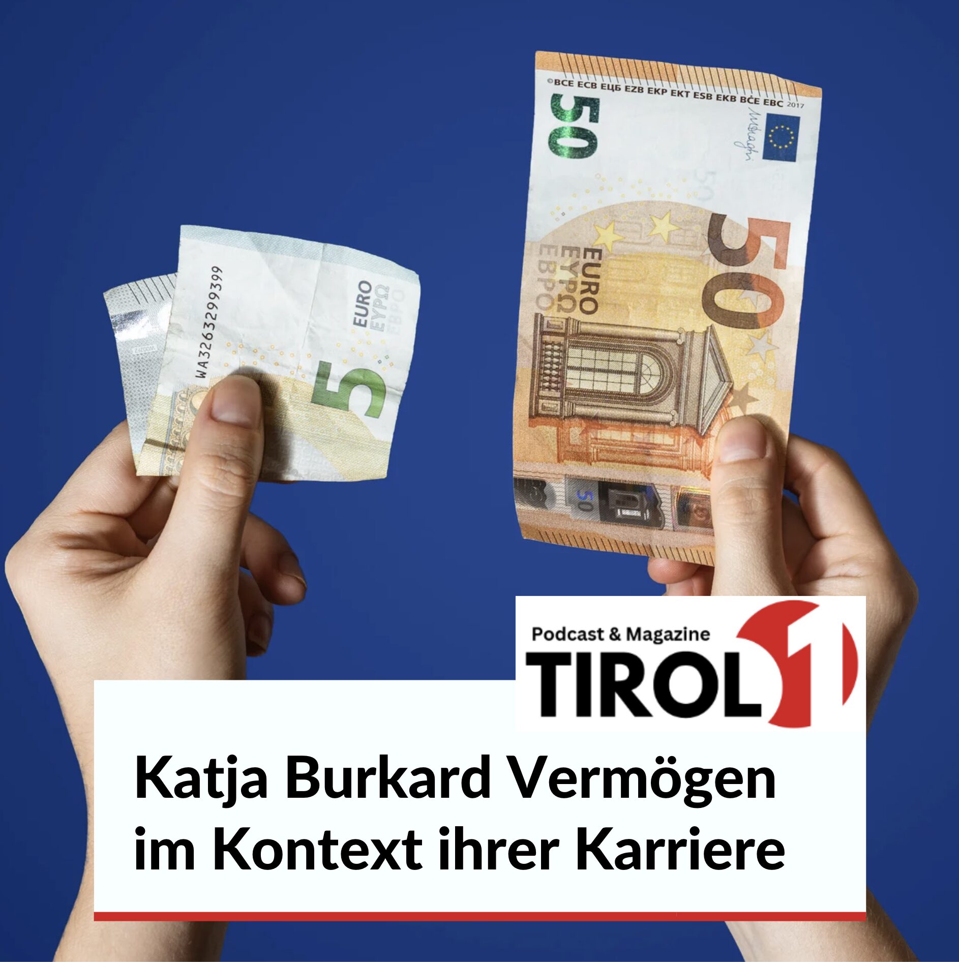 Katja Burkard Vermögen im Kontext ihrer Karriere