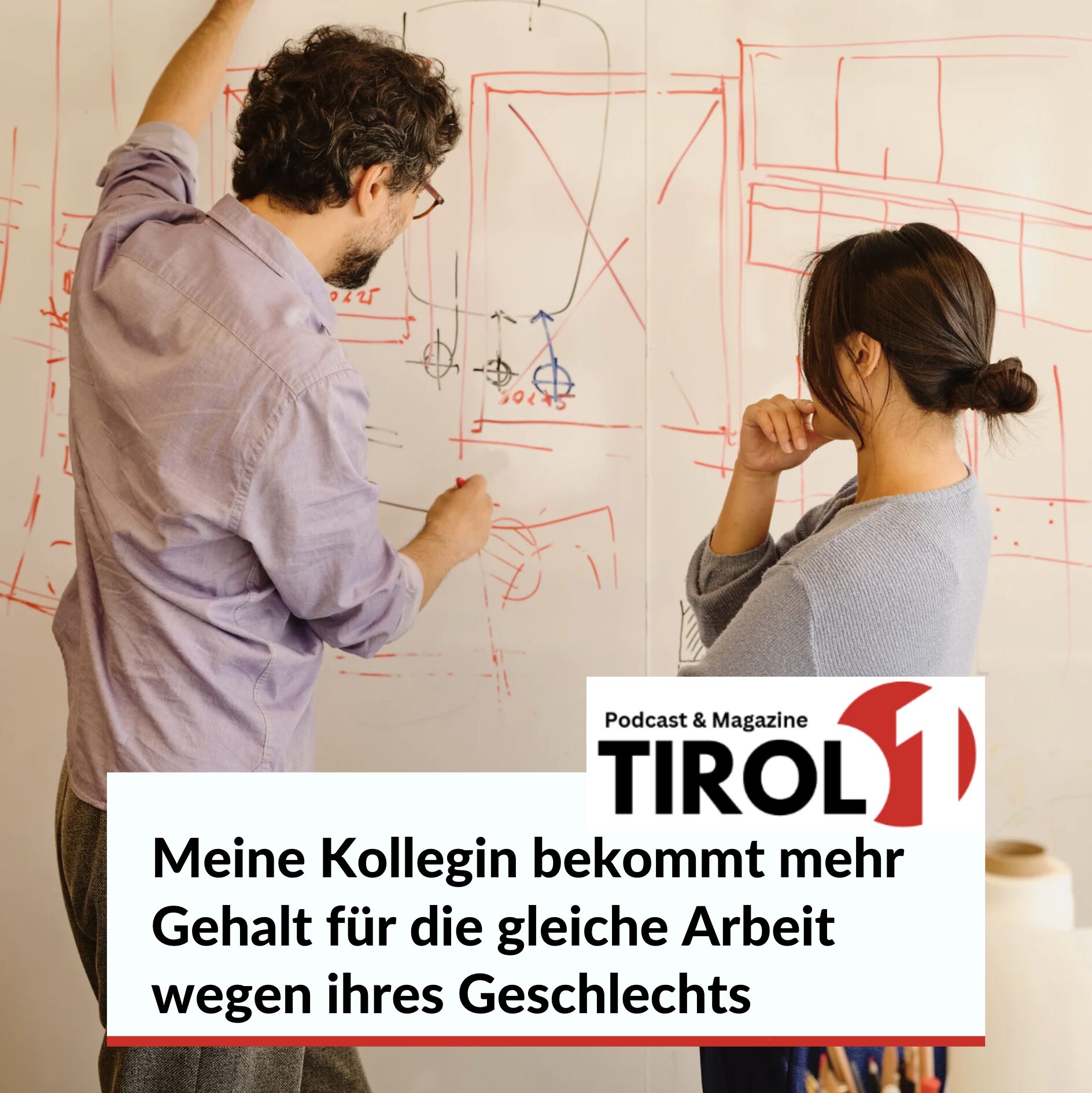 Meine Kollegin bekommt mehr Gehalt für die gleiche Arbeit wegen ihres Geschlechts