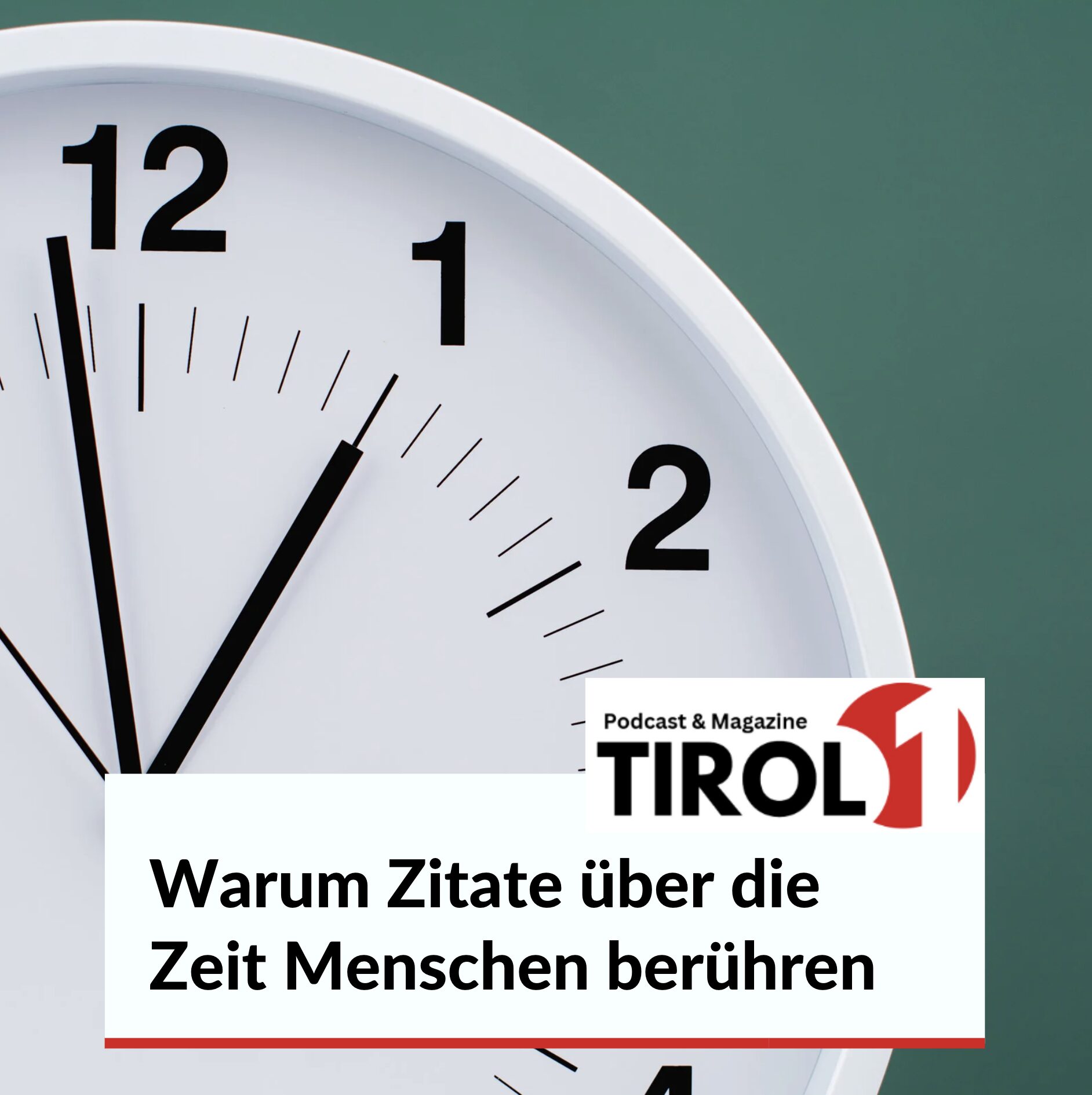 Warum Zitate über die Zeit Menschen berühren