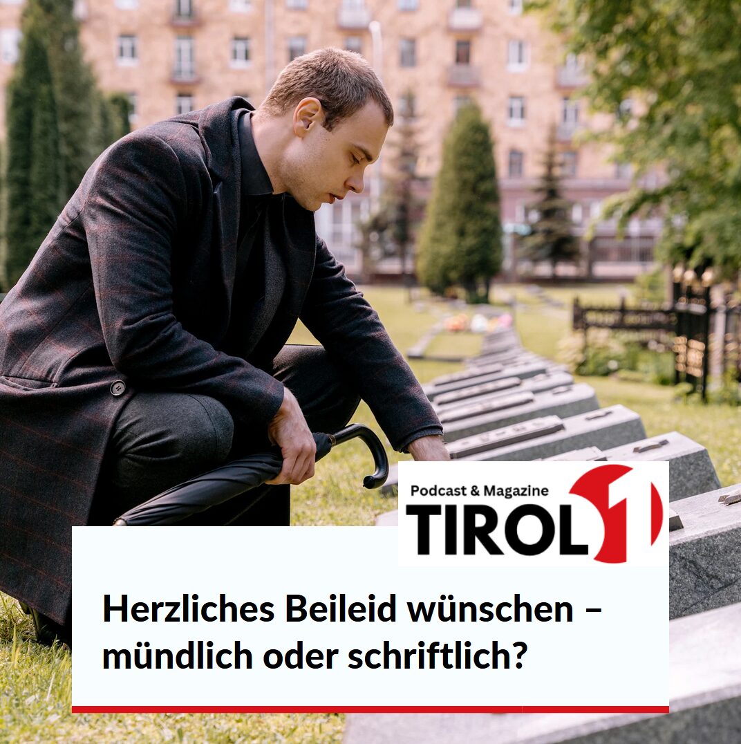 Herzliches Beileid wünschen – mündlich oder schriftlich?