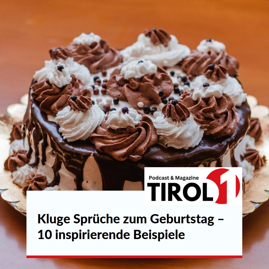 Kluge Sprüche zum Geburtstag – 10 inspirierende Beispiele