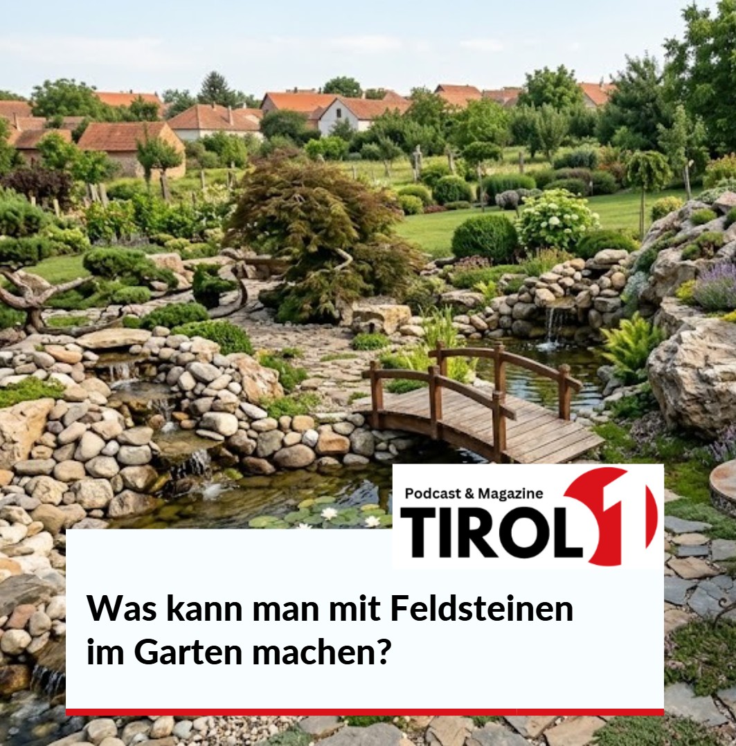 Was kann man mit Feldsteinen im Garten machen