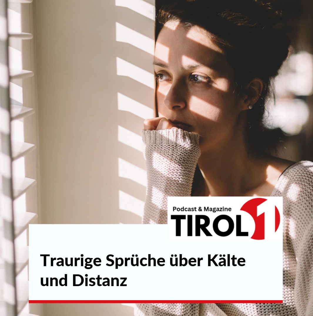 Traurige Sprüche über Kälte und Distanz Traurige Sprüche über Kälte und Distanz