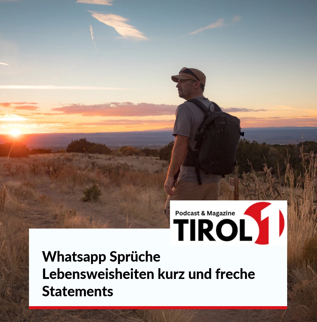 Whatsapp Sprüche Lebensweisheiten kurz und freche Statements