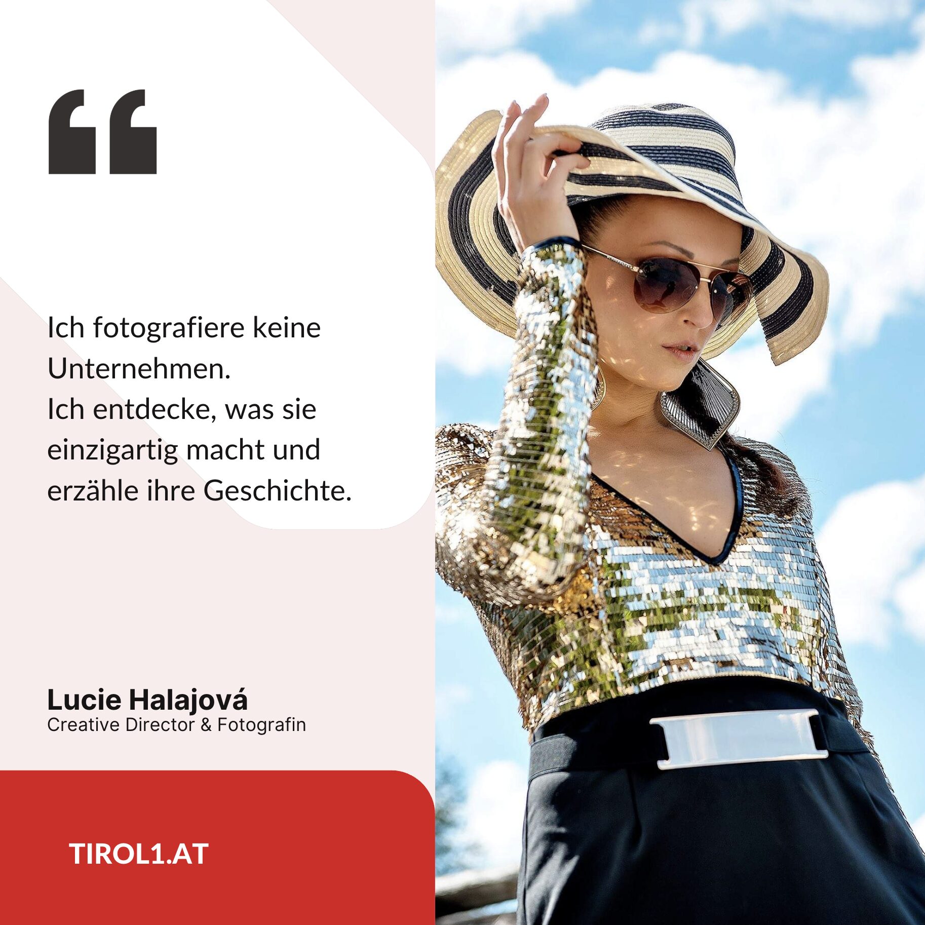 Lucie Halajová Creative Director & Fotografin Lucie Halajová Creative Director & Fotografin