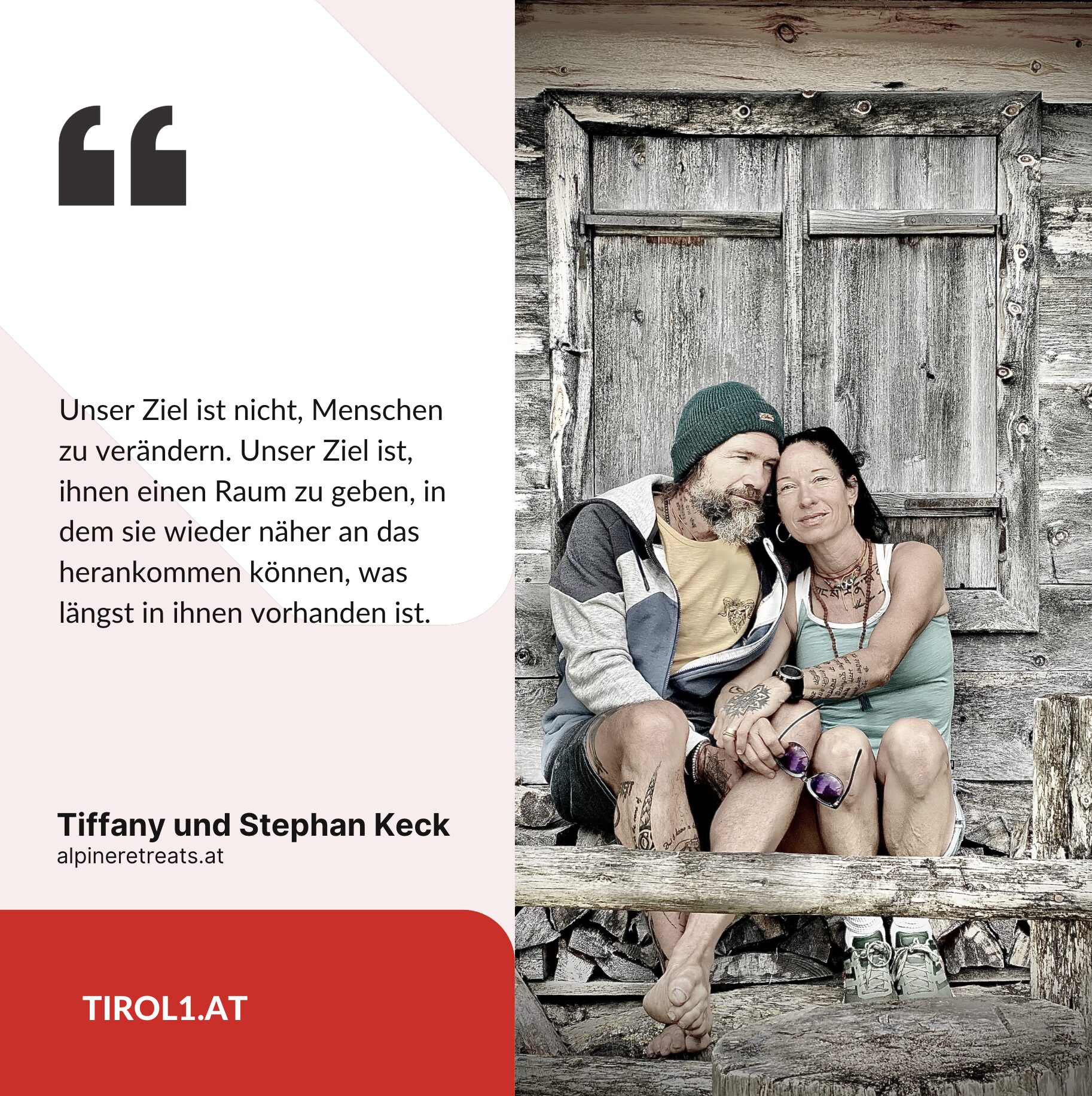 Tiffany und Stephan Keck alpineretreats.at Tiffany und Stephan Keck alpineretreats.at